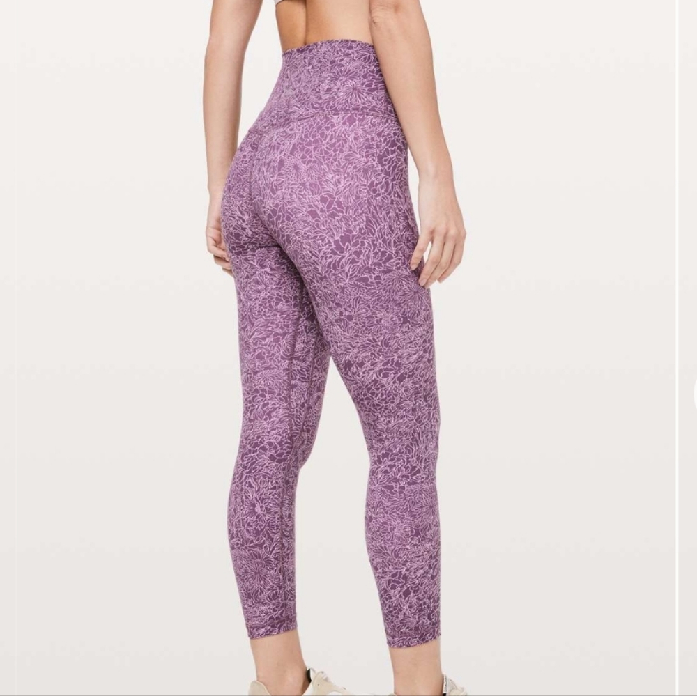 Lululemon Align Pant II *25" Arabesque Antoinette Smoky Quartz